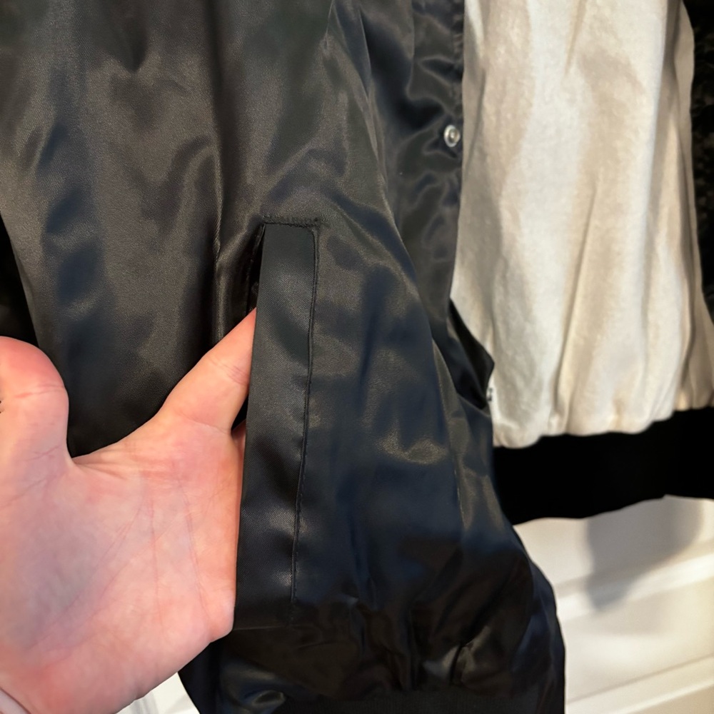 VINTAGE Black GMC Varsity Jacket - Picture 7 of 7
